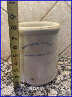 Rare Antique E. TEXAS Rhonesboro Pottery Early 1900-1915 1 Gallon