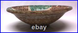 Rare Antique Early 1800 Chinese Redware Bowl 12
