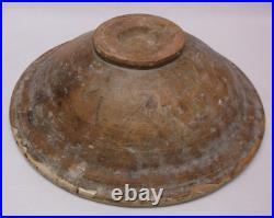 Rare Antique Early 1800 Chinese Redware Bowl 12