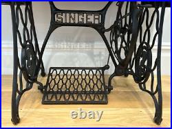 Rare Antique Early 1900 Vintage Singer Wooden Desk Sewing Machine #591099 Rare Antique Early 1900 Vintage Singer Wooden Desk Sewing Machine #591099