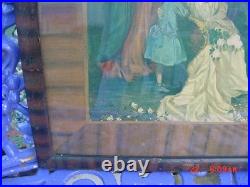 Rare Antique Early 1900's The Golden Wedding Framed Print Alfred James Dewey