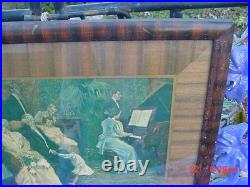 Rare Antique Early 1900's The Golden Wedding Framed Print Alfred James Dewey