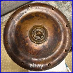 Rare Antique Early 1900s Copper Shield Bought 1940s
