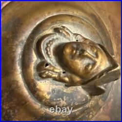 Rare Antique Early 1900s Copper Shield Bought 1940s
