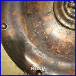 Rare Antique Early 1900s Copper Shield Bought 1940s