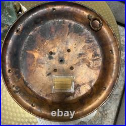 Rare Antique Early 1900s Copper Shield Bought 1940s
