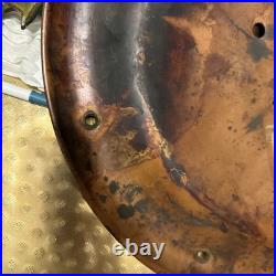 Rare Antique Early 1900s Copper Shield Bought 1940s