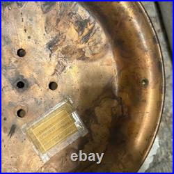 Rare Antique Early 1900s Copper Shield Bought 1940s