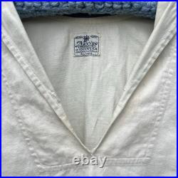Rare Antique Early 1900s Nayvee Middiwear Cotton Blouse Sailor US Navy Work Wear