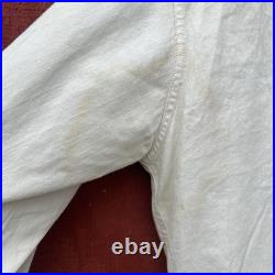 Rare Antique Early 1900s Nayvee Middiwear Cotton Blouse Sailor US Navy Work Wear