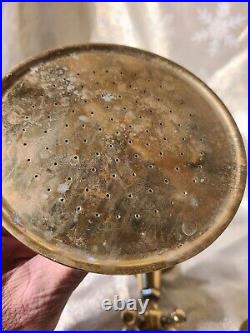 Rare Antique Early 1900s Solid Brass Margot France Plumbing Fixture Shower Lot Rare Antique Early 1900s Solid Brass Margot France Plumbing Fixture Shower Lot