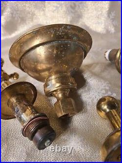 Rare Antique Early 1900s Solid Brass Margot France Plumbing Fixture Shower Lot Rare Antique Early 1900s Solid Brass Margot France Plumbing Fixture Shower Lot