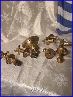 Rare Antique Early 1900s Solid Brass Margot France Plumbing Fixture Shower Lot Rare Antique Early 1900s Solid Brass Margot France Plumbing Fixture Shower Lot