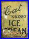 Rare_Antique_Early_1920s_EAT_KAZOO_ICE_CREAM_Advertising_Sign_Kalamazoo_Michigan_01_cij