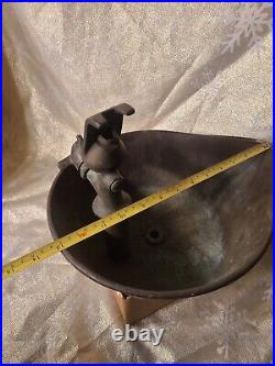 Rare Antique Early 1930s Standard Solid Copper/Bronze Water Drinking Fountain