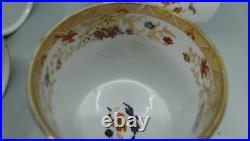 Rare Antique Early 19thC Wedgwood Imari Pattern Porcelain Coffee Cups Set of 5