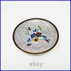 Rare Antique Early 20th Century Chinese Cloisonné Enameled Floral Smoking Set Rare Antique Early 20th Century Chinese Cloisonné Enameled Floral Smoking Set