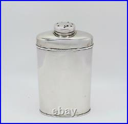 Rare Antique Early 20th Century Chinese Export Sterling Silver Flask Bottle