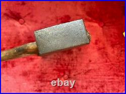 Rare Antique Early American Settlers Broad Axe Felling Axe Set Estate Find