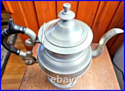Rare Antique Early American Tall Teapot Signed George Richardson Boston c. 1820s