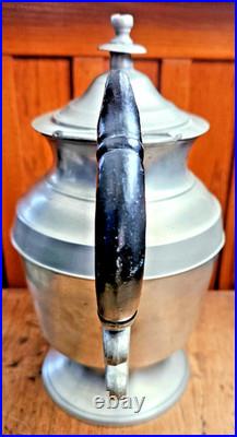 Rare Antique Early American Tall Teapot Signed George Richardson Boston c. 1820s