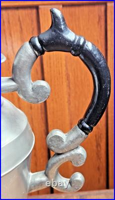 Rare Antique Early American Tall Teapot Signed George Richardson Boston c. 1820s