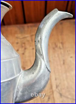 Rare Antique Early American Tall Teapot Signed George Richardson Boston c. 1820s