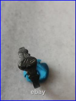 Rare Antique Early Pre/Georgian Bronze Occult Ring US -7