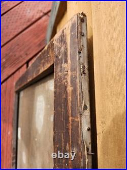 Rare Antique Early Primitive 1800's Pierhead Portrait Schooner Nautical Folk Art