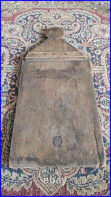 Rare Antique Early Primitive Handmade Wood Lollipop Peel Cutting Board Riser 19 Rare Antique Early Primitive Handmade Wood Lollipop Peel Cutting Board Riser 19