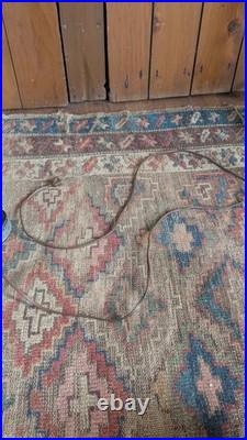 Rare Antique Early Primitive Metal Tin Dietz Skaters Lantern 7.5 Electrified