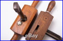 Rare Antique Early Screw Box & Tap Die Buck Marples Ibbotson Andrews Threading