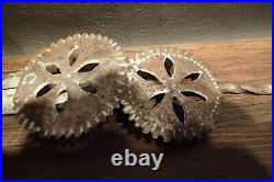 Rare Antique Early lighting 18th C. Tin & wrought Iron Double Betty Lamp