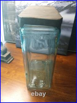 Rare Antique Exide Glass Jar-bottle Early 1900s One Gallon Made In USA Embossed