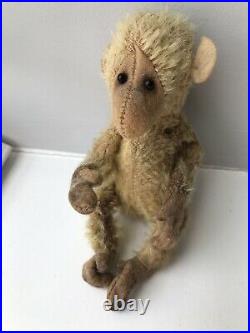 Rare Antique Farnell WWI Soldier Monkey Bear Mascot c early 1900s