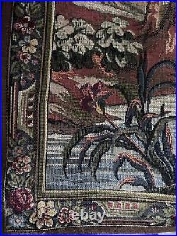 Rare? Antique French 18th Century Tapestry 72 cm x 110 cm