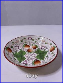 Rare Antique Gaudy Dutch Oyster Pattern Pearlware Tea Set Lot Early 1800s