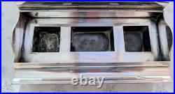 Rare Antique Georgian / Early Victorian Lidded Desk Top Ink Stand Silver Plated