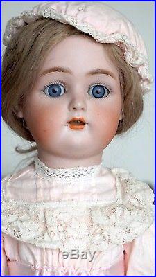 Rare Antique German Bisque Doll by Kammer Reinhardt, Early 1900s
