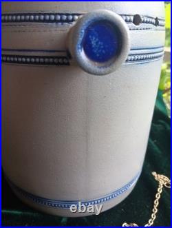 Rare Antique German Double Leech Jar Complete