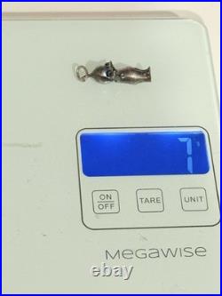 Rare Antique German Solid Silver Kewpie Charm 1.5 7g Early Figurine Pendant