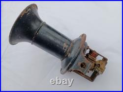 Rare Antique Hand Push Klaxon Car Horn Early 1900s
