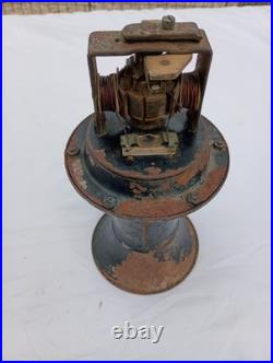 Rare Antique Hand Push Klaxon Car Horn Early 1900s