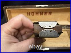Rare Antique Harmonica The Brass Band Key of G CH Weiss Early 1900s