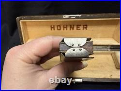 Rare Antique Harmonica The Brass Band Key of G CH Weiss Early 1900s