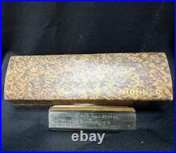 Rare Antique Harmonica The Brass Band Key of G CH Weiss Early 1900s