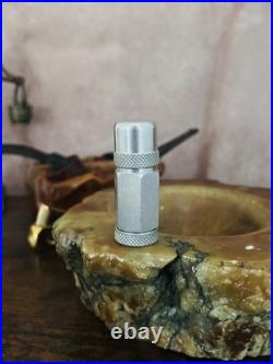 Rare Antique Hexagonal Aluminum Capsule Trench Lighter Early 20th Century