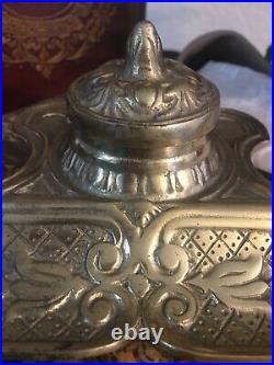 Rare Antique Japanese Inkwell From The Early 1900S