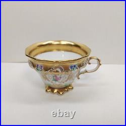 Rare Antique KPM Berlin HP Gold & Floral Beautiful Tea Cup Only Circa 1847s Rare Antique KPM Berlin HP Gold & Floral Beautiful Tea Cup Only Circa 1847s
