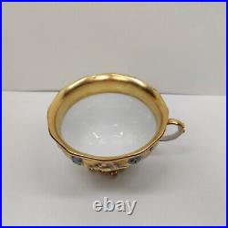 Rare Antique KPM Berlin HP Gold & Floral Beautiful Tea Cup Only Circa 1847s Rare Antique KPM Berlin HP Gold & Floral Beautiful Tea Cup Only Circa 1847s